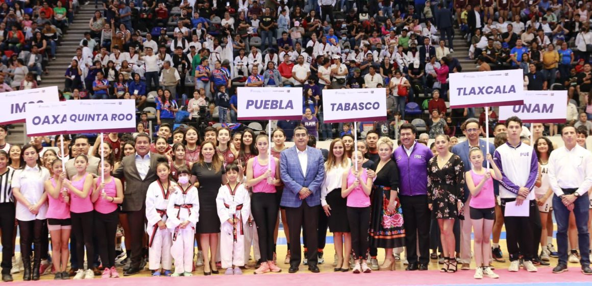 Se inaugura regional de TKD y macro regionales que se realizarán en Puebla