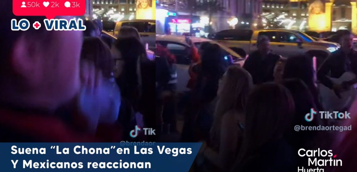Mexicanos enloquecen al escuchar ‘La Chona’ en Las Vegas