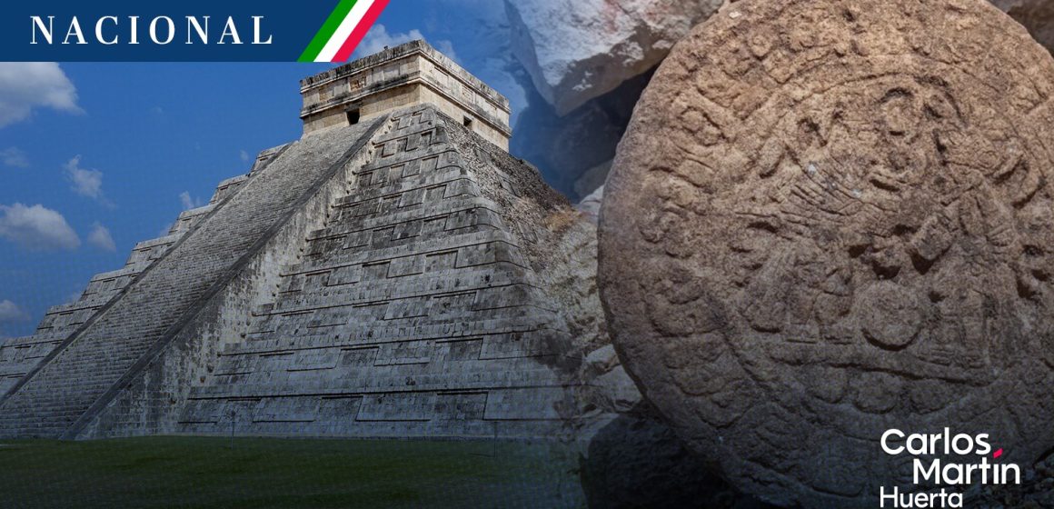 Descubren en Chichén Itzá un marcador de piedra de Juego de Pelota