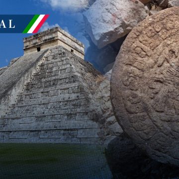 Descubren en Chichén Itzá un marcador de piedra de Juego de Pelota