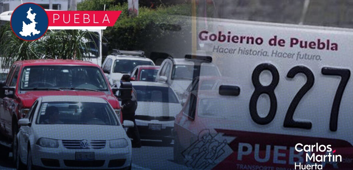 Más del 55% del parque vehicular en Puebla ha pagado el control vehicular