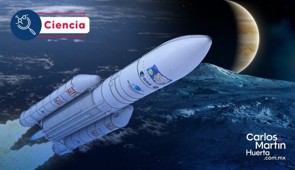 Despega misión Juice para explorar lunas heladas en Júpiter