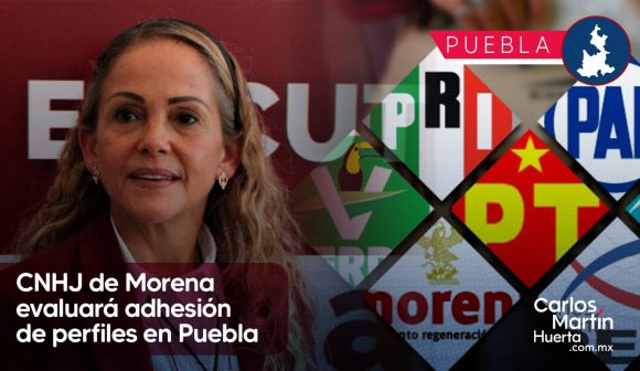 CNHJ de Morena evaluará adhesión de perfiles en Puebla