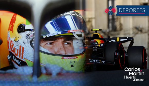 Checo Pérez saldrá tercero en el GP de Azerbaiyán