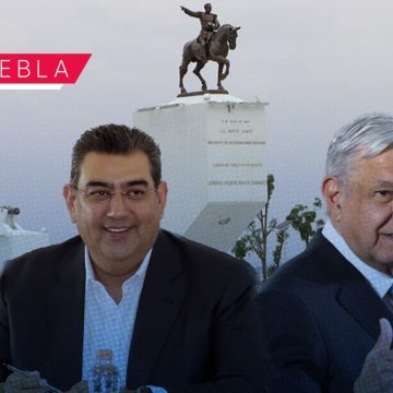 Confía Sergio Salomón que AMLO traerá buenas noticias para Puebla