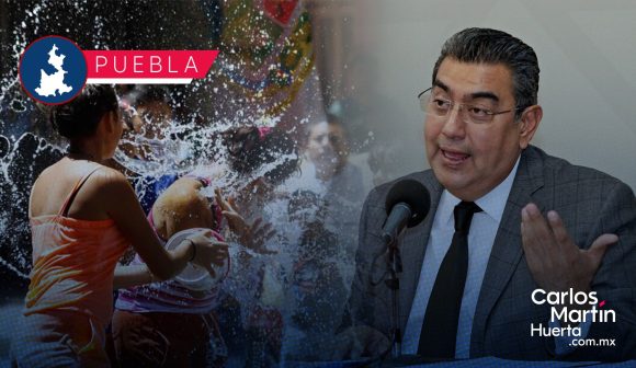 Sergio Salomón - cuidar agua Llama Sergio Salomón no desperdiciar agua el Sábado de Gloria