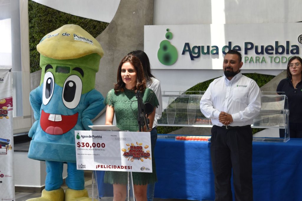 Sorteo Agua de Puebla 1