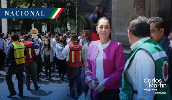 “Un esfuerzo exitoso”, el Primer Simulacro Nacional 2023, en CDMX: Claudia Sheinbaum
