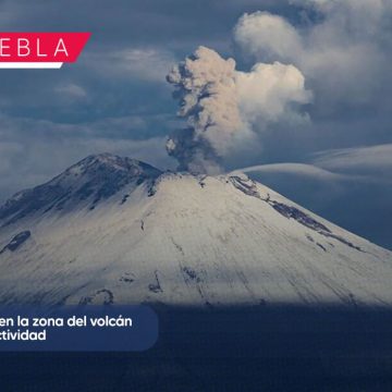 PC realiza recorrido en la zona del volcán Popocatépetl tras actividad