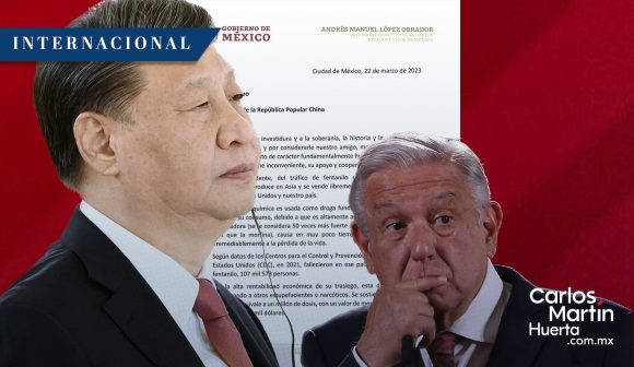 China responde a carta de AMLO; niega tráfico ilegal de fentanilo