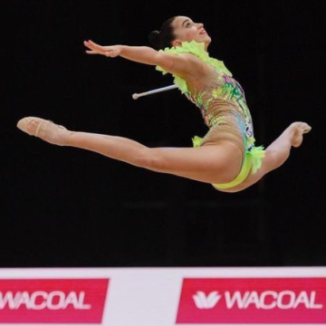 La gimnasta Mariana Malpica hace historia al finalizar en octavo lugar de la Copa del Mundo