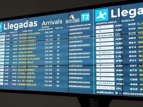 AICM no dejará que despeguen vuelos fuera de horario asignados