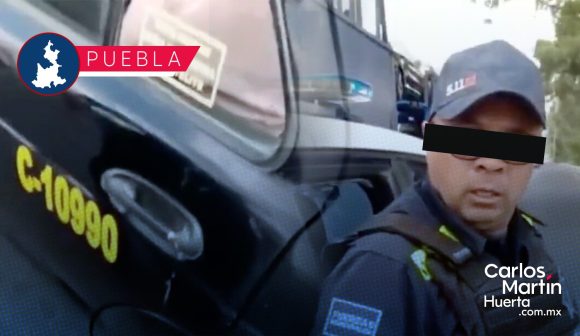 “Estás con tus pu**rías”: Policías son grabados insultado a taxista