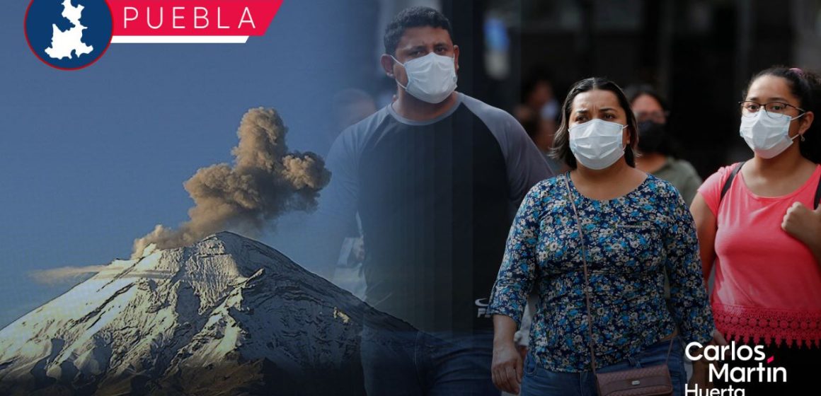 Emite gobierno de Puebla recomendaciones por actividad del volcán