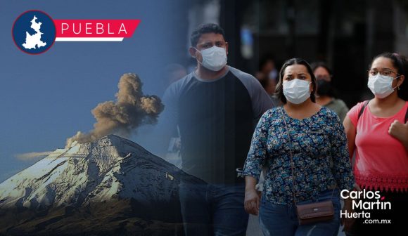 Emite gobierno de Puebla recomendaciones por actividad del volcán