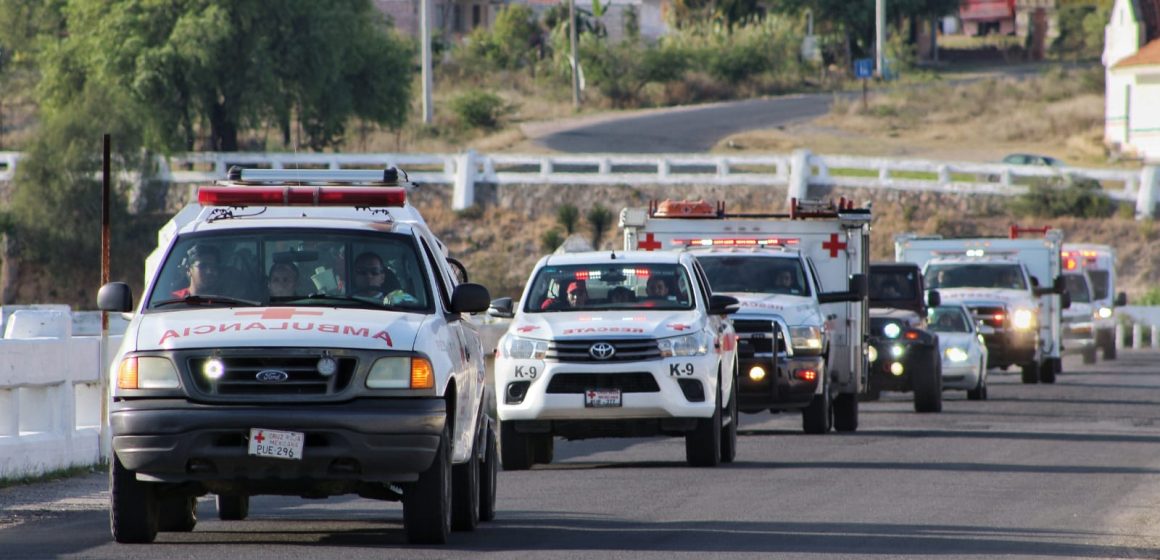 Cruz Roja se reporta lista con 200 ambulancias y 800 socorristas en comunidades aledañas al volcán