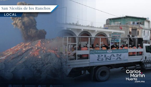 75e4c13b-54ca-4d70-bd91-e5b0d28cb535 Realizan recorrido por ruta de evacuación del volcán Popocatépetl en Santiago Xalinzintla