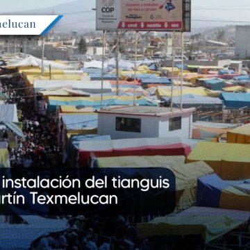 Confirman instalación del tianguis de San Martín Texmelucan
