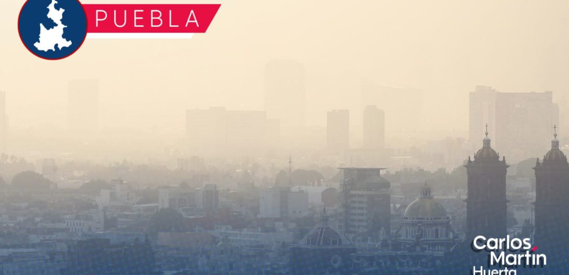 La calidad del aire en Puebla oscila entre regular y satisfactoria