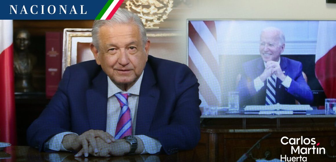 AMLO sostendrá videoconferencia con Biden