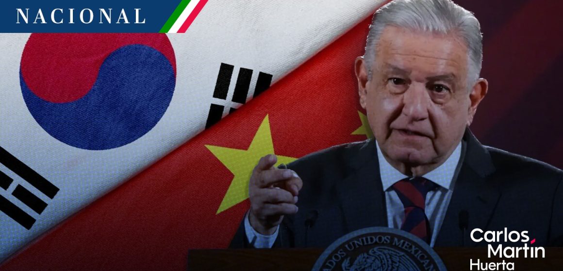 México prepara acuerdos con China y Corea del Sur para combatir tráfico de fentanilo