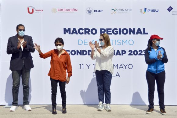 Inaugura Cedillo Ramírez el Macro Regional de Atletismo CONDDE BUAP 2023