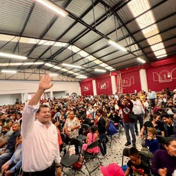 Dos mil personas se unen a campaña de Armenta por la salud de familias de San Pablo Xochimehuacán