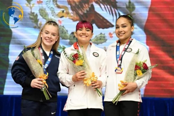 Alexa Moreno gana oro en Panamericano de Gimnasia Artística