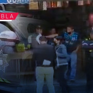 Asaltan negocio en Centro Histórico de Puebla; hay una persona herida