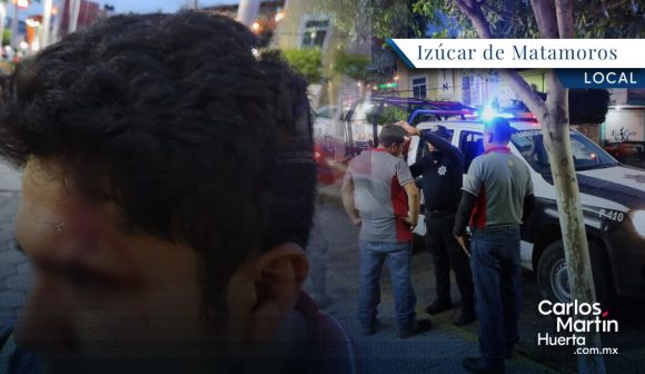 Asalto - Izúcar de Matamoros Asaltan y dejan herido a repartidor de paquetería en pleno centro de Izúcar