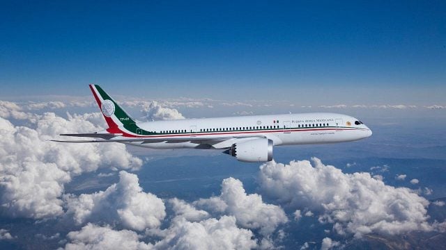 El presidente de la Tayikistan viajó en el otrora avión presidencial de México, para reunirse con Xi Jinping en China
