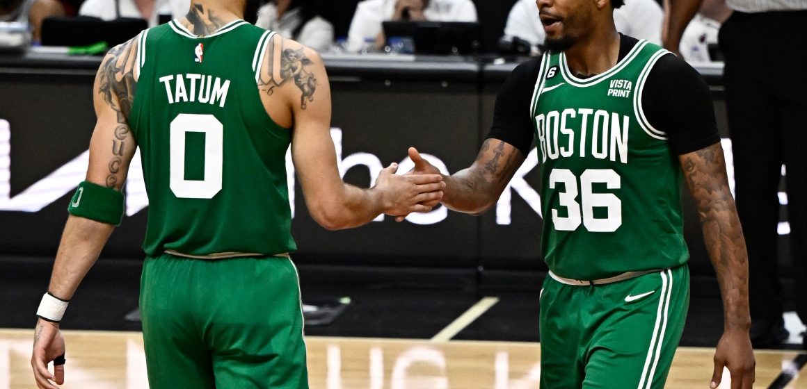 Los Celtics vencen al Heat y evitan la barrida