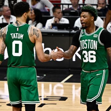 Los Celtics vencen al Heat y evitan la barrida