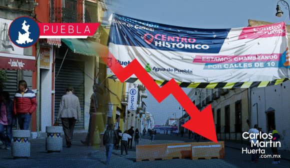 Bajarán ventas Centro Histórico Ventas en el Centro Histórico podrían afectarse hasta 50% por obras