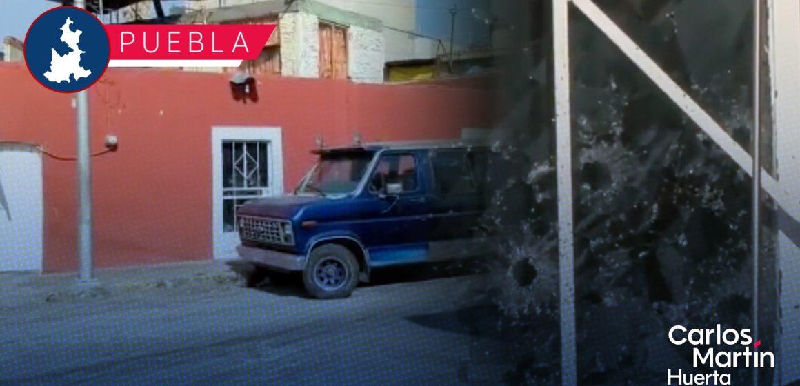 Balacean casa en Xonaca; dejan narcomensaje para internos del penal de San Miguel