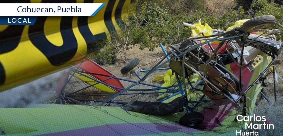 Cae parapente en límites de Puebla y Morelos; se reporta un muerto y un herido