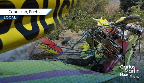 Cae parapente en límites de Puebla y Morelos; se reporta un muerto y un herido