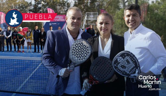 Cancha Pádel - Parque Amalucan Ayuntamiento de Puebla entregó cancha de Pádel en Parque Amalucan