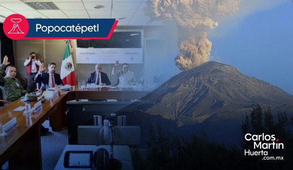 Cenapred el único facultado para modificar semáforo volcánico: Sergio Salomón