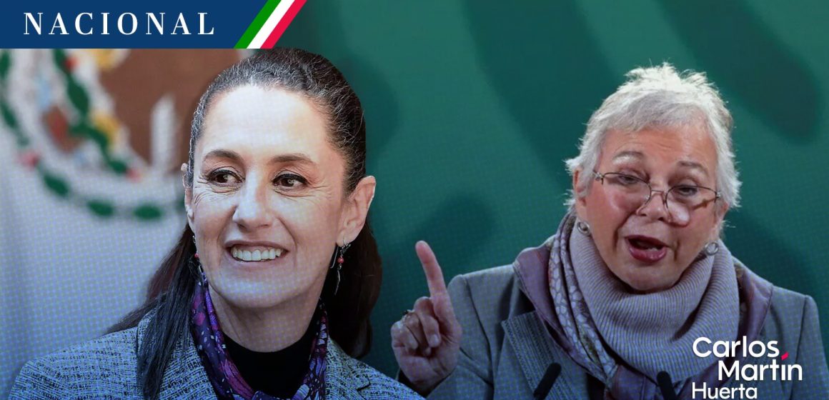 Olga Sánchez respalda aspiraciones de Sheinbaum a la presidencia