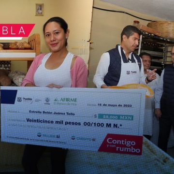 Ya son 2 mil ‘Crédito Contigo’ otorgados a emprendedores en Puebla capital