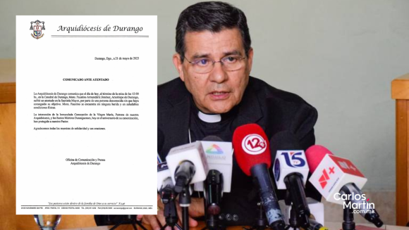 Atentado contra Arzobispo de Durango