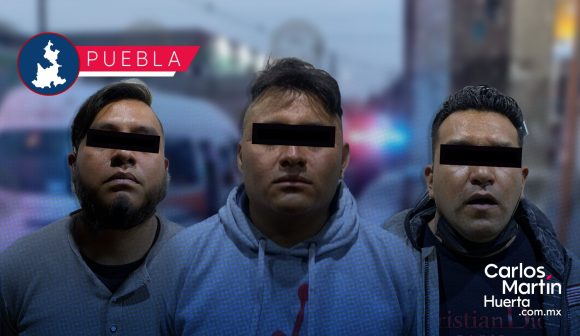 Detenidos asalto transporte - Loma Bella Detiene Policía Municipal a tres hombres por asalto a ruta 54