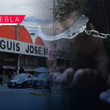 Detienen al líder del grupo criminal que opera en el Mercado Morelos