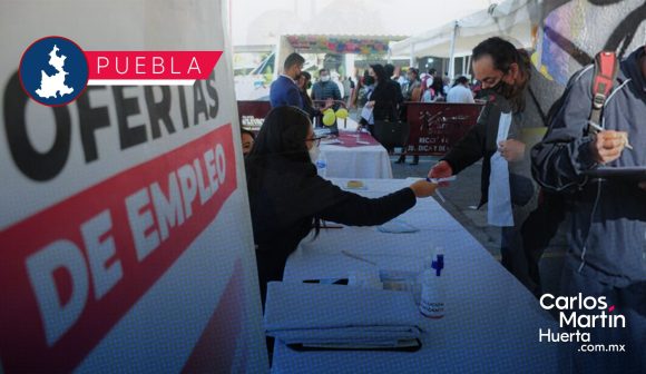 Tasa de desempleo en Puebla durante marzo bajó al 2%
