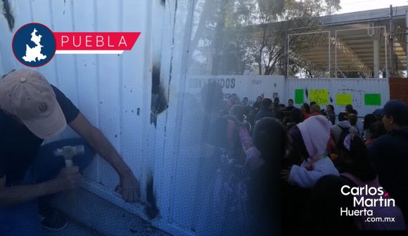 Escuela Progreso y Paz - San Ramón Padres de familia soldaron puertas de primaria por conflictos con directora