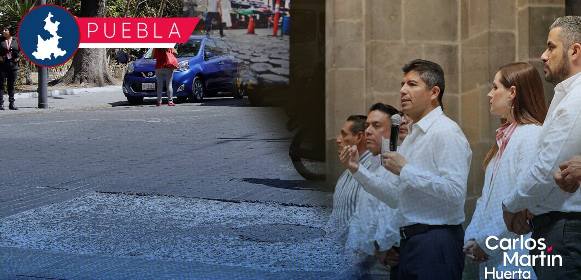 Con inversión de 200 mdp serán rehabilitadas calles del Centro Histórico de Puebla