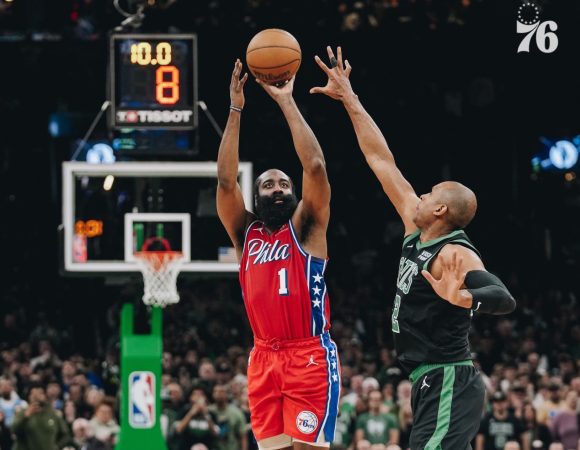 Los Sixers toman ventaja como visitantes ante los Celtics