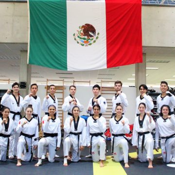 La Selección Mexicana de TKD viajó a Bakú para participar en el Mundial de la especialidad