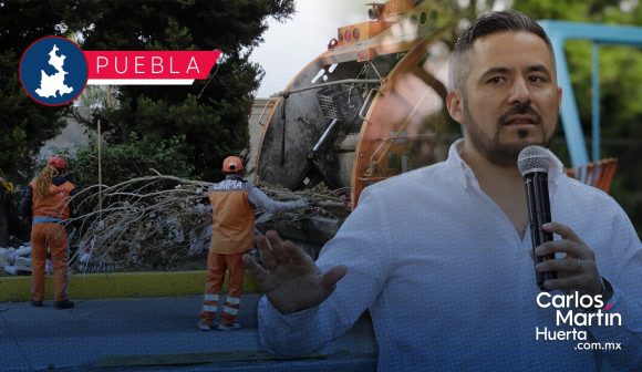 Realiza Ayuntamiento de Puebla maratón de servicios públicos en la Diagonal